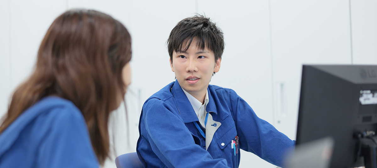 入社早々に「やりたい」が叶い、学生時代の選択の正しさを認識。